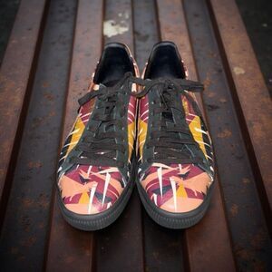 Men’s Puma Clyde Moon Jungle in Puma Black & Natural Vachetta PUMA SELECT Size 9